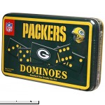 Green Bay Packers Mens Football Dominoes Double 6 Game Gifts Set  B07954Z4PT